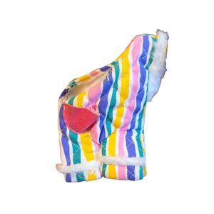 Vintage My Little Pony G1 Baby Pony Wear Striped Rainbow Snowsuit MLP 85 Hasbro